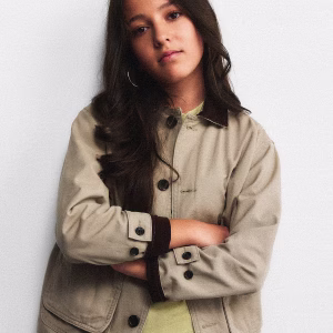 Kids' 1986 heritage Barn Jacket™ in waxed cotton
