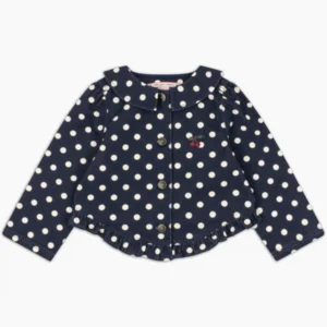 KONGES SLØJD Nola Shirt Jacket in Dot Nuit