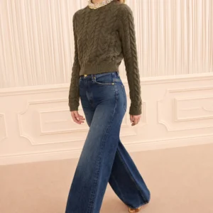 Marlie Knit Pullover with Embellishment
