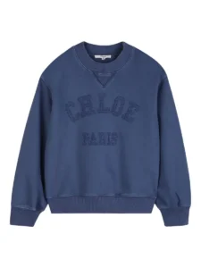Chloé Kids Logo Crewneck Sweatshirt