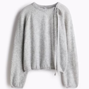 Bow-Collar Sweater