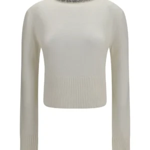 Pinko Neck Embellished Jumper