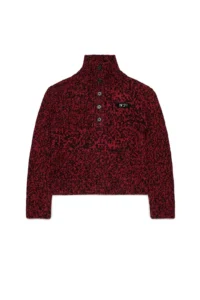 N°21 Kids Buttoned High Neck Knitted Sweater