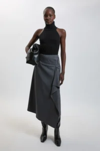 Karen Millen Tailored Asymmetrical Skirt