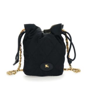 Burberry Horseshoe Chain Pouch Bag