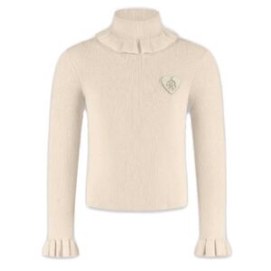 Chloé Kids Ruffle-Trim Turtleneck Jumper