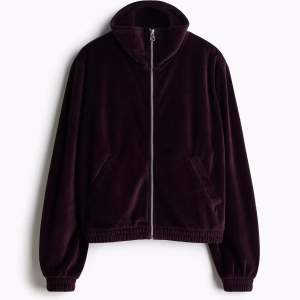 Velour Track Jacket