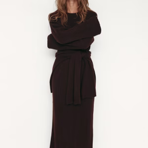 Rib-Knit Dress