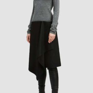 Derek Lam Alexander Asymmetric Wrap Midi-Skirt