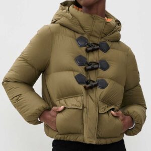 GANNI Future Nylon Quilt Mini Puffer Jacket