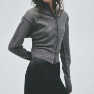 H&M Studio Merino Wool Cardigan