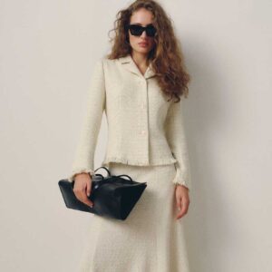 Josie Jacket Ivory Boucle