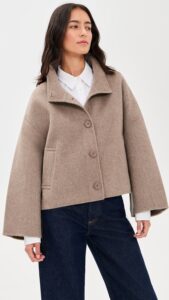 LAMARQUE Mckenna Cropped Wool Jacket