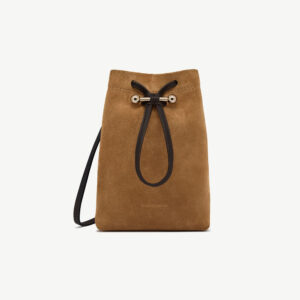 Osette Midi Pouch Toffee Suede/Espresso