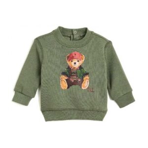 Polo Ralph Lauren Kids Polo Bear Fleece Sweatshirt (Infant)
