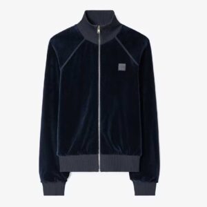 VELOUR TRACK JACKET ink