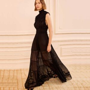 Verona Silk Smocked Gown