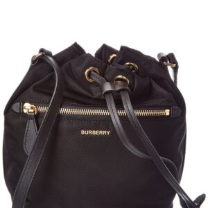 Burberry Drawstring Nylon Bucket Bag