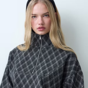 DesignB London velvet alice headband in black