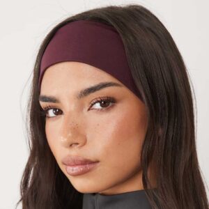 4505 Active training headband in wine