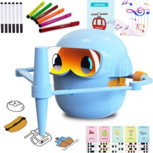Custer's Night Drawing Robot for Kids, Voice Interactive Montessori Toy