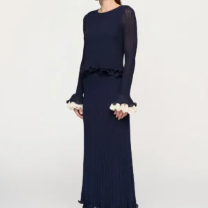 Clea Imara Spiral Hem Skirt