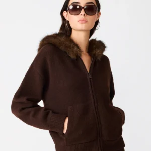 Angelique Sweater Dark Toffee
