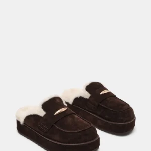 Mobin Brown Suede