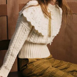 Adèle Collar Ecru