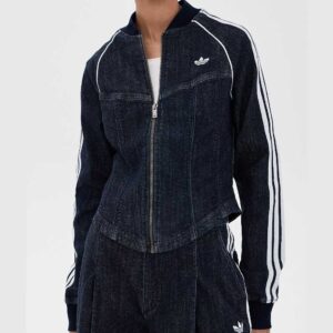adidas Superstar Denim Corset Track Top