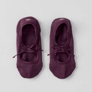 Ballet Grip Sock Rich Bordeaux
