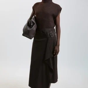 Tailored Asymmetrical Skirt