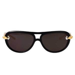Bottega Veneta Eyewear Aviator Frame Sunglasses