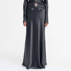 BROSA MAXI SKIRT charcoal