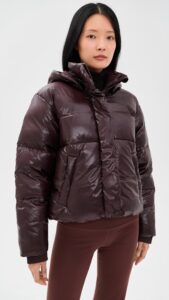 Beyond Yoga Up For It Puff Shine Jacket