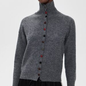 Cinta The Label The Ash Wool Knit Cardigan