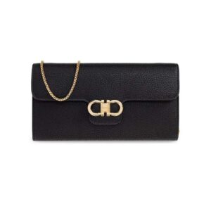 Ferragamo Gancini Chain-Linked Wallet