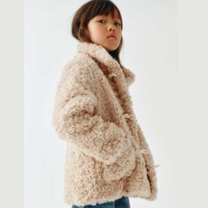 Fluffy Jacket Light beige