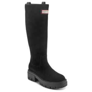 Hunter Giania Water Resistant Leather Knee High Boot