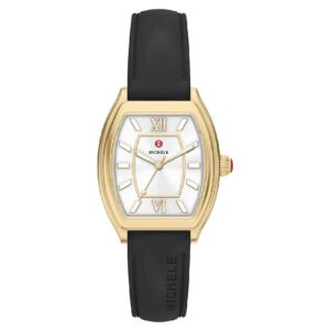 MICHELE Relevé Sport Mid Silicone Strap Watch