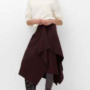 M&S Midi Asymmetric Skirt