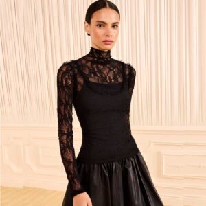 Olivette Top Noir