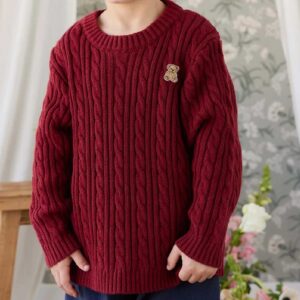 Richard Knit Jumper - Cherry