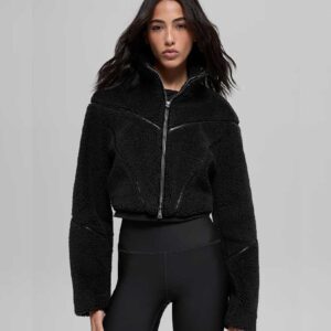 Sherpa Cropped Slope Side Jacket