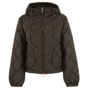 Weekend Max Mara Wkderis Short Quilted Hooded Jacket